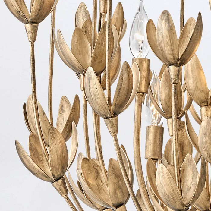 Lustre Moderne 6 Lumières - Or Bruni | Floréane