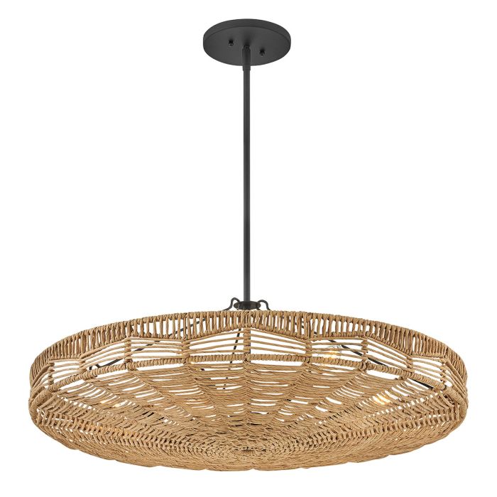 Lustre Tressé Bicolore - Raphia & Rotin | Raphinia