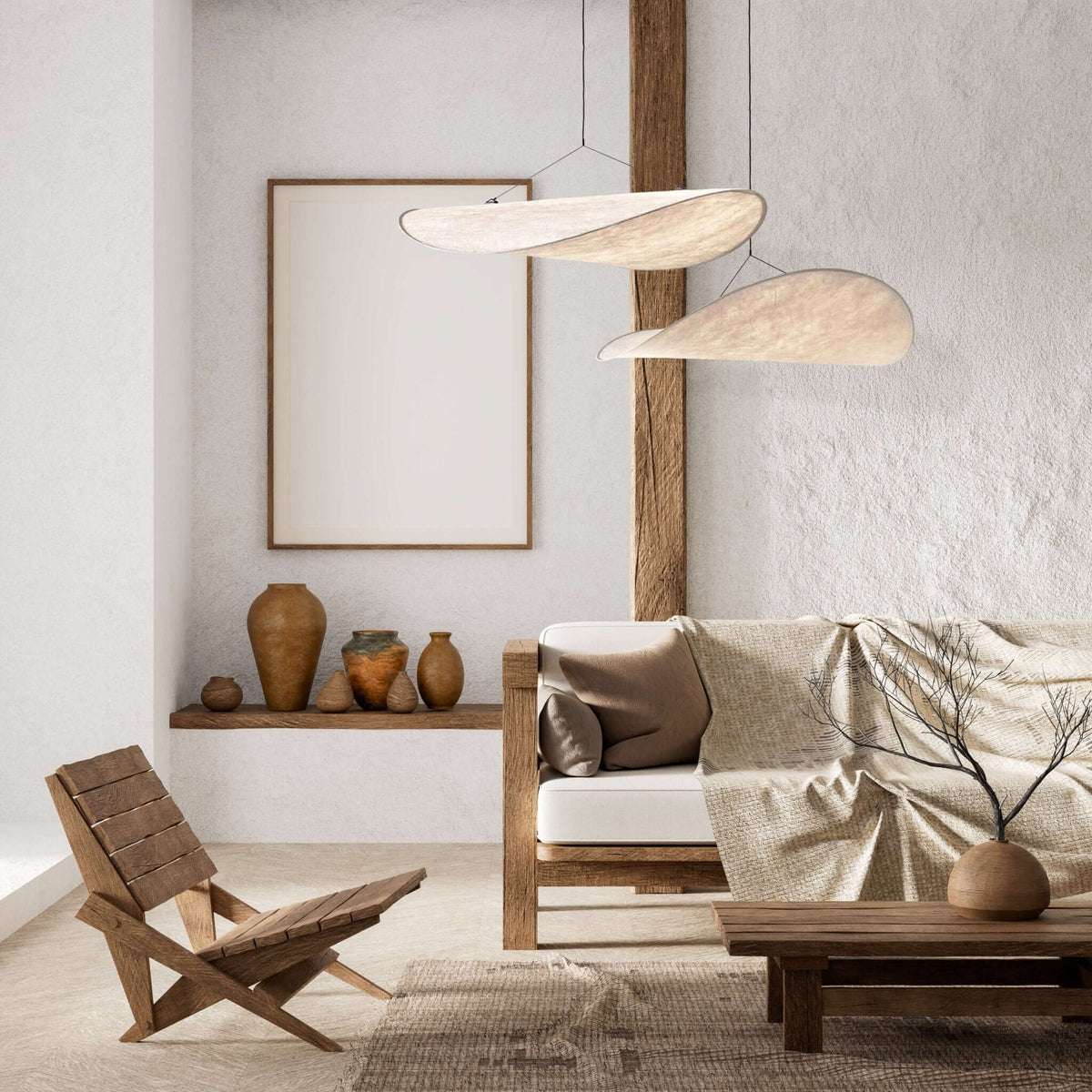 Suspension LED - Voile Sculptée | Sailéa