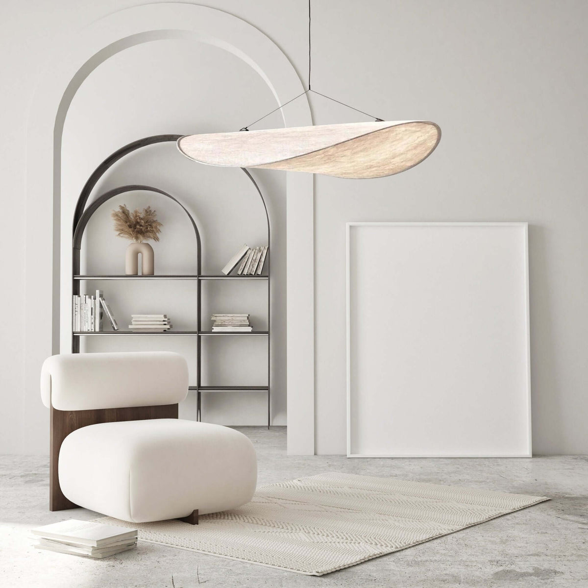 Suspension LED - Voile Sculptée | Sailéa