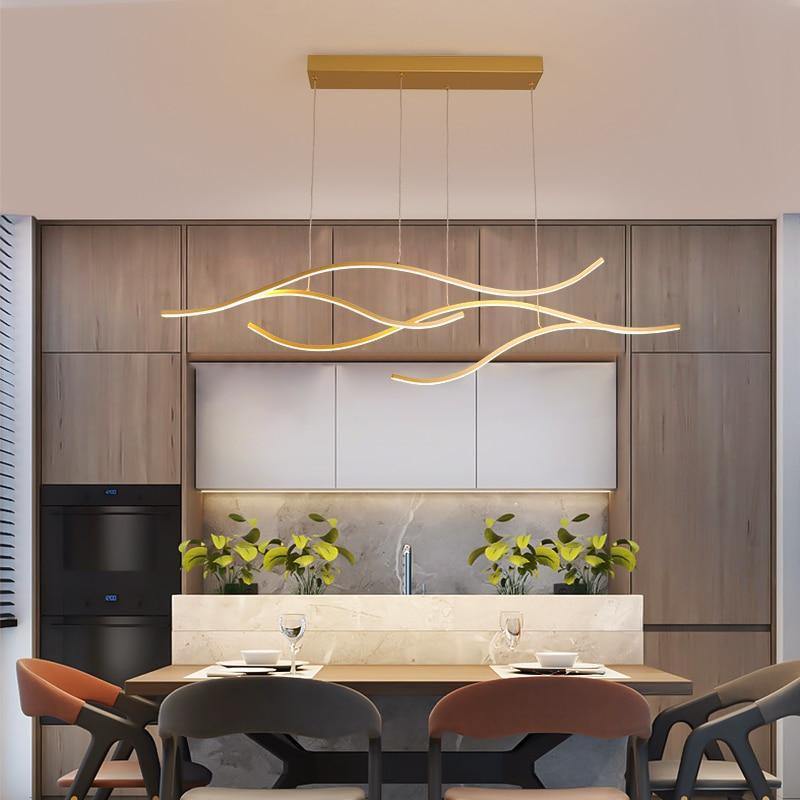 Suspension XXL - Vagues Lumineuses | Ondulia