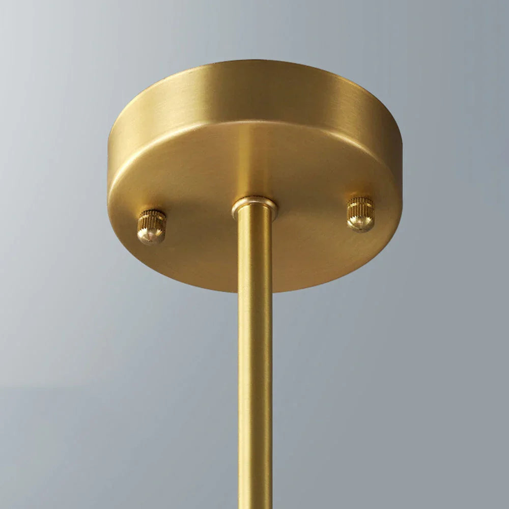 Lustre Moderne - Globes de Verre Opalin | Végalia