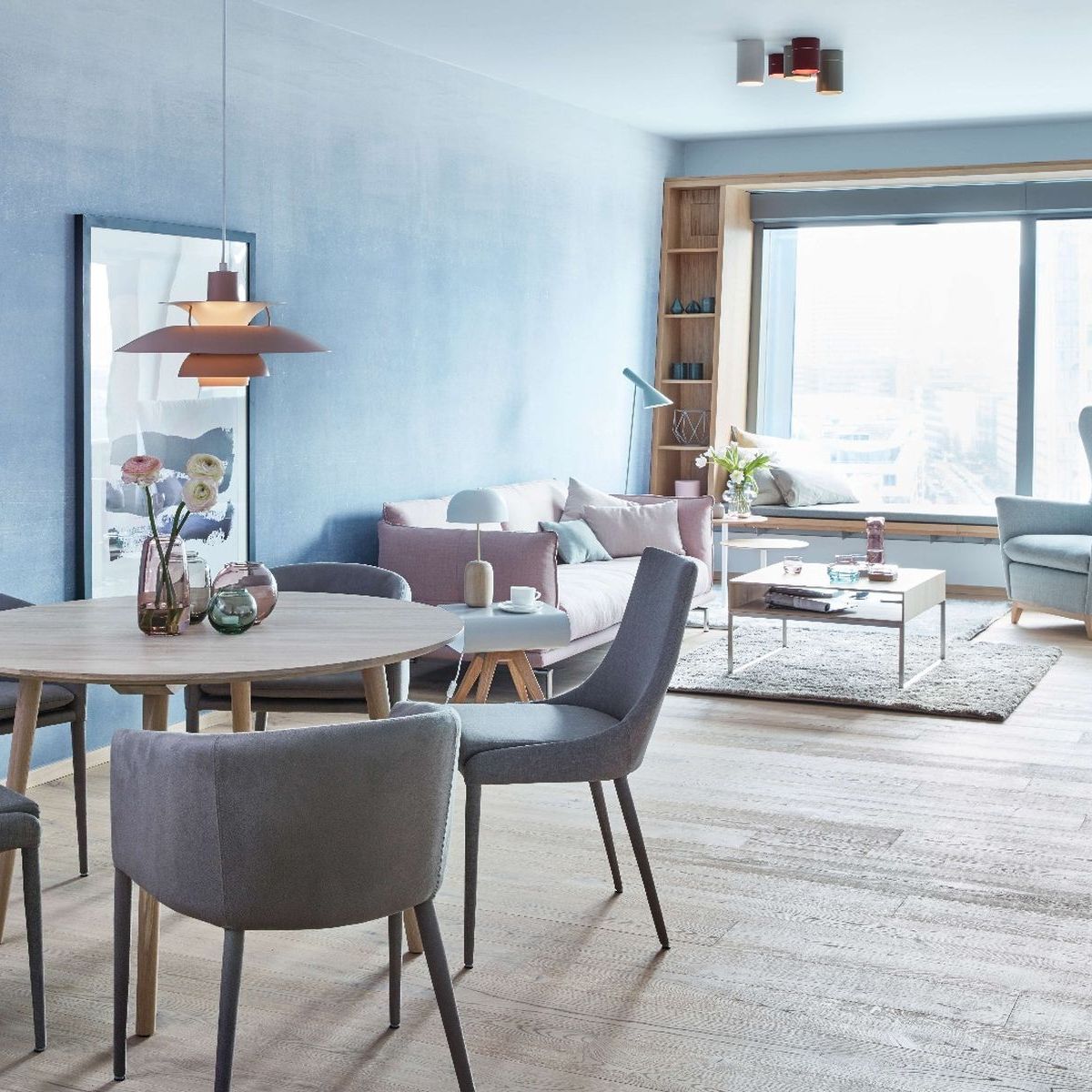 Suspension Scandinave - Trois Abat-jour Superposés | Phénia