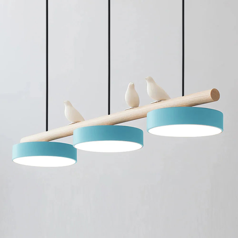Suspension Oiseau - Bois & Résine | Clifféa