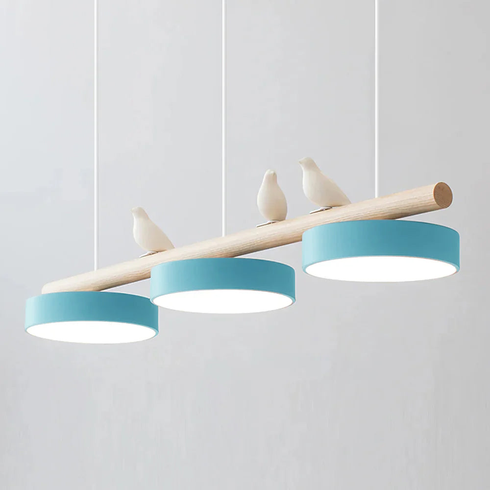 Suspension Oiseau - Bois & Résine | Clifféa