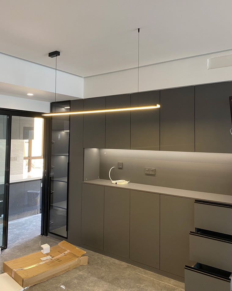 Suspension LED Extra-Longue - Ligne Épurée | Longéa