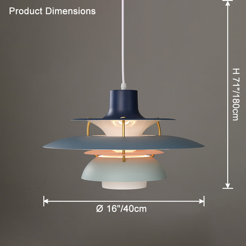 Suspension Scandinave Colorée - Touche Joyeuse | Couléa
