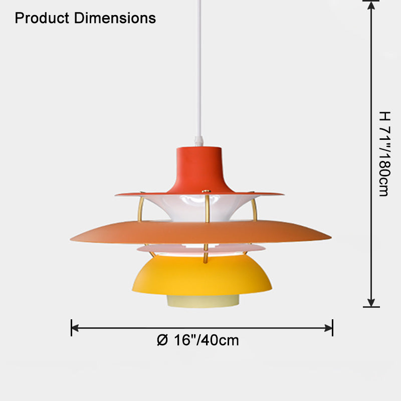 Suspension Scandinave Colorée - Touche Joyeuse | Couléa