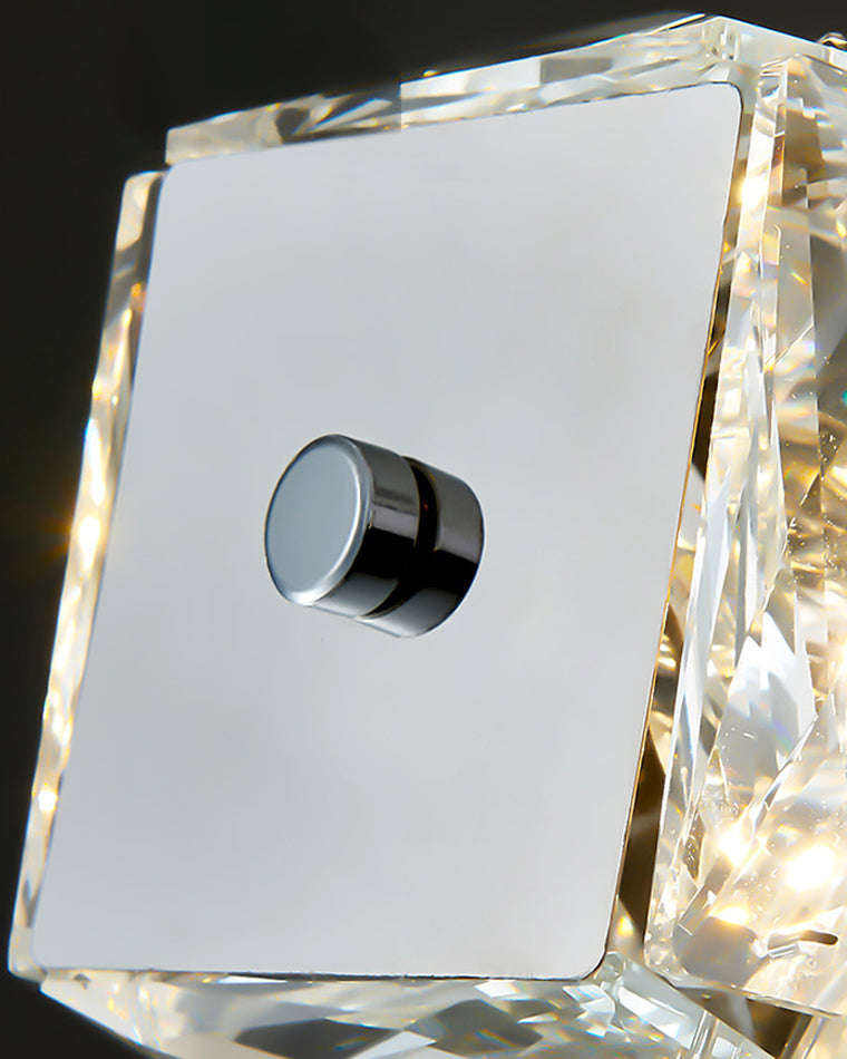 Lustre Linéaire Cristal - Torsade Scintillante | Twistéa
