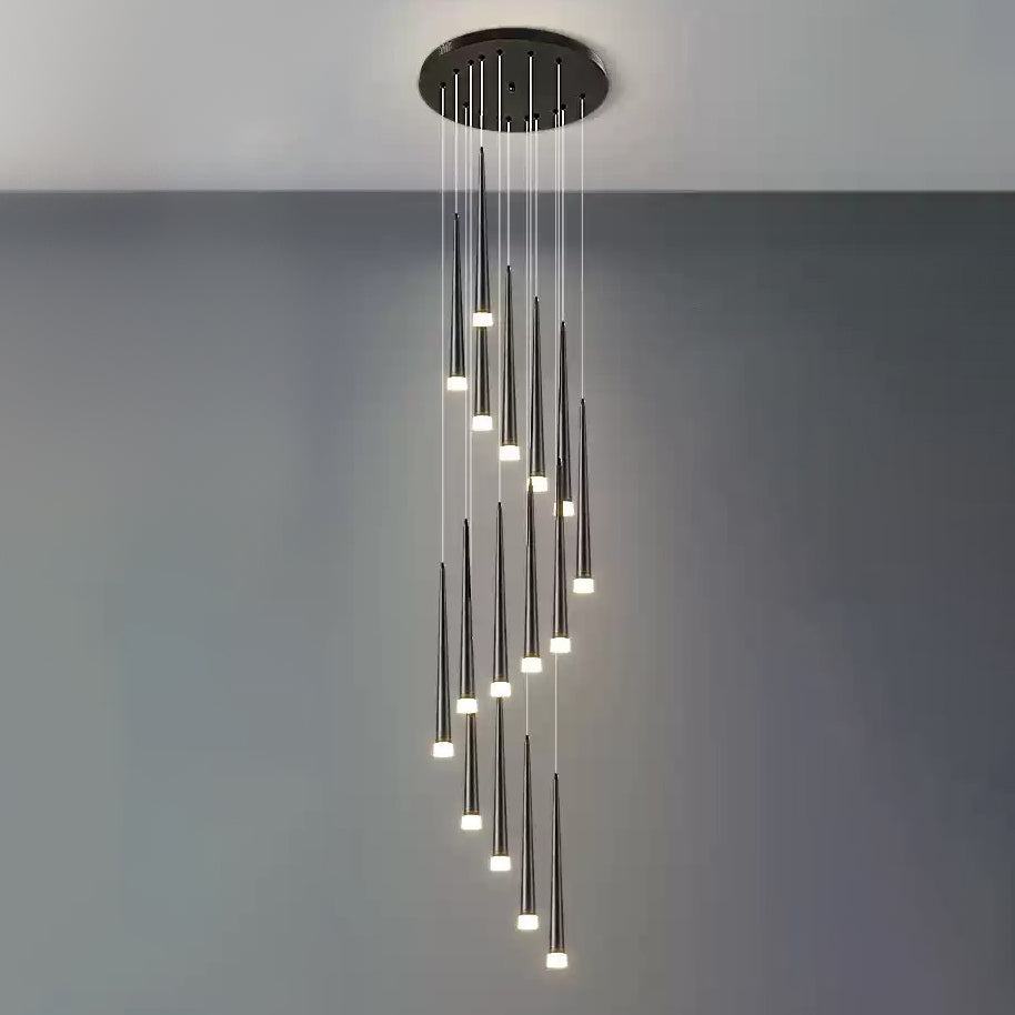 Lustre Spirale - Cascade de Cônes | Spiréa