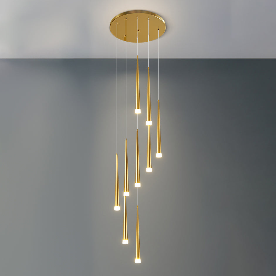 Lustre Spirale - Cascade de Cônes | Spiréa
