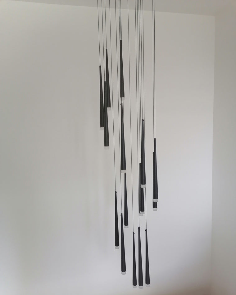 Lustre Spirale - Cascade de Cônes | Spiréa