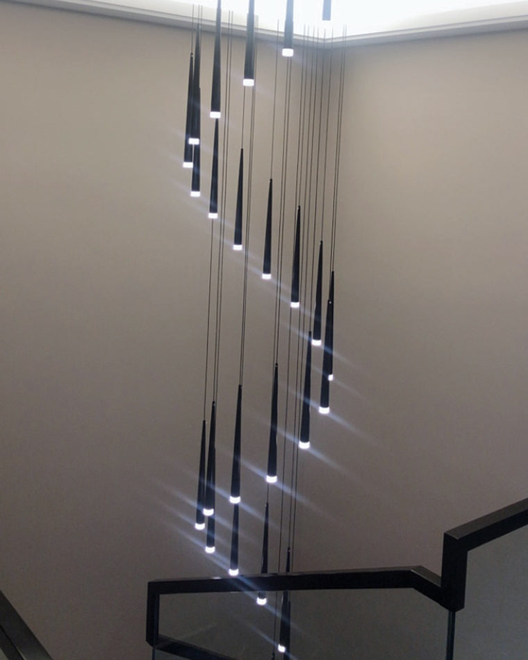 Lustre Spirale - Cascade de Cônes | Spiréa