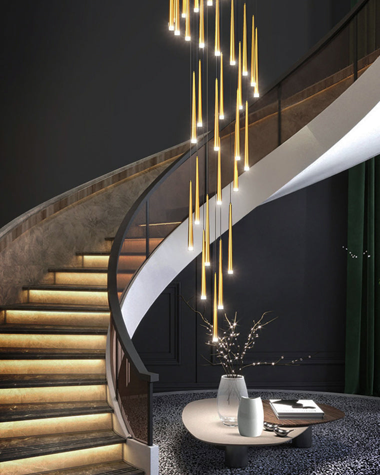 Lustre Spirale - Cascade de Cônes | Spiréa