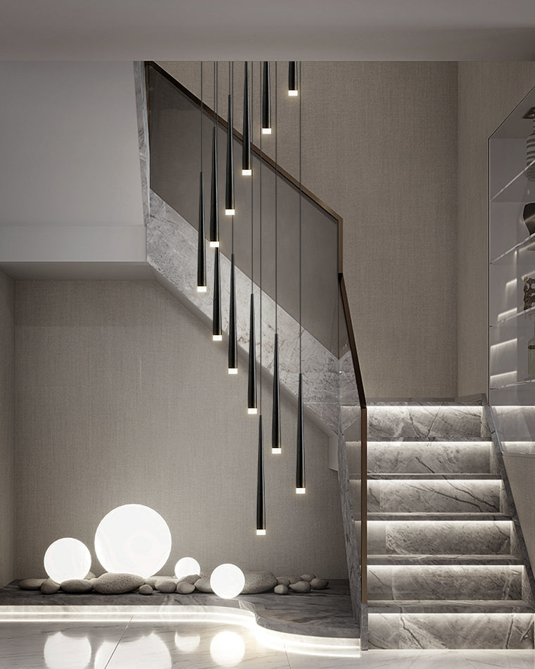 Lustre Spirale - Cascade de Cônes | Spiréa