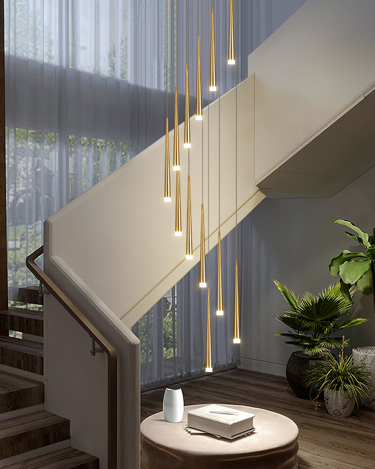 Lustre Spirale - Cascade de Cônes | Spiréa