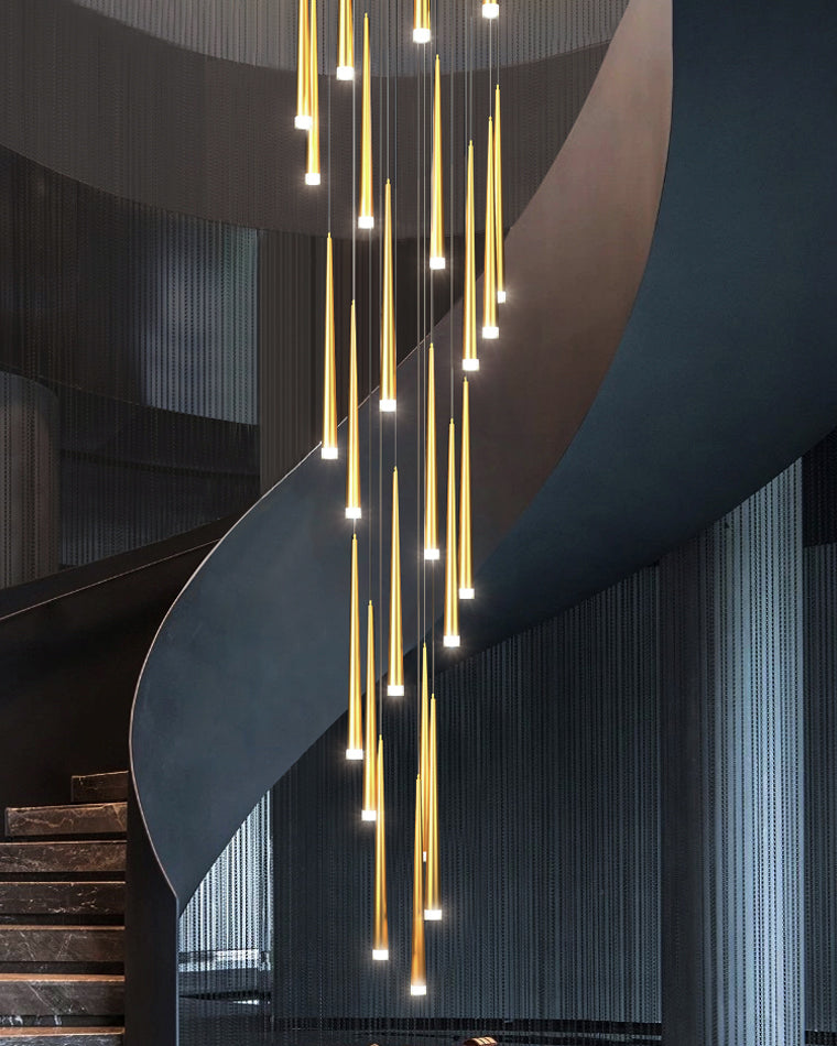 Lustre Spirale - Cascade de Cônes | Spiréa