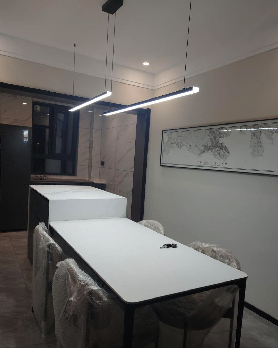 Suspension LED Extra-Longue - Ligne Épurée | Longéa