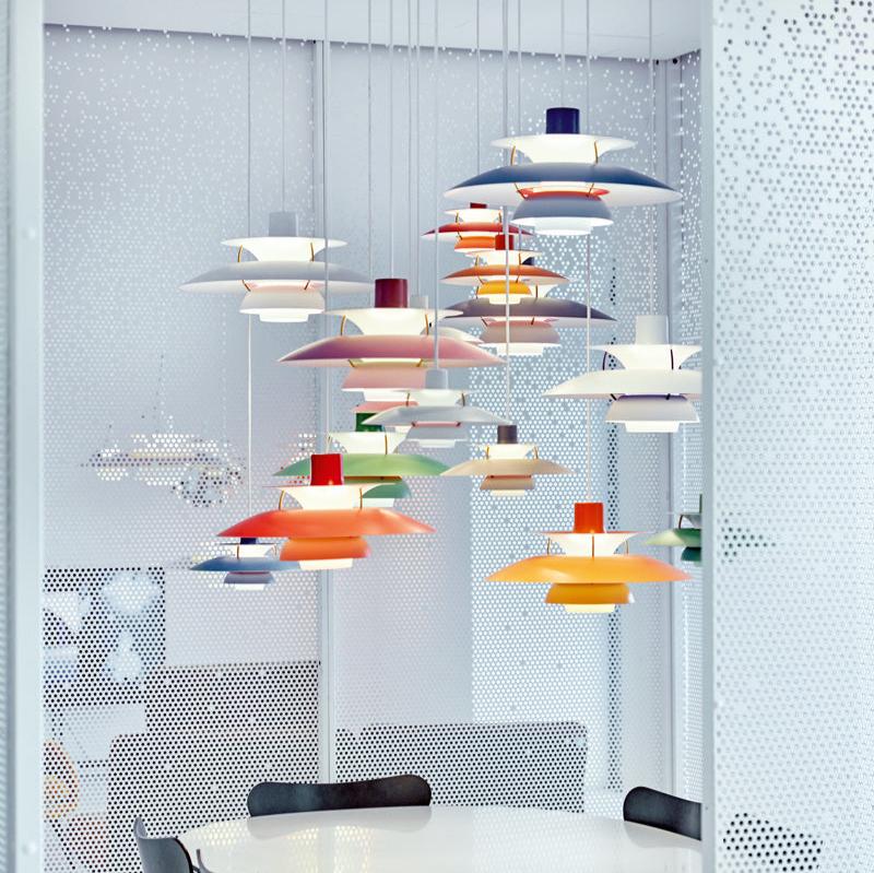 Suspension Scandinave - Trois Abat-jour Superposés | Phénia