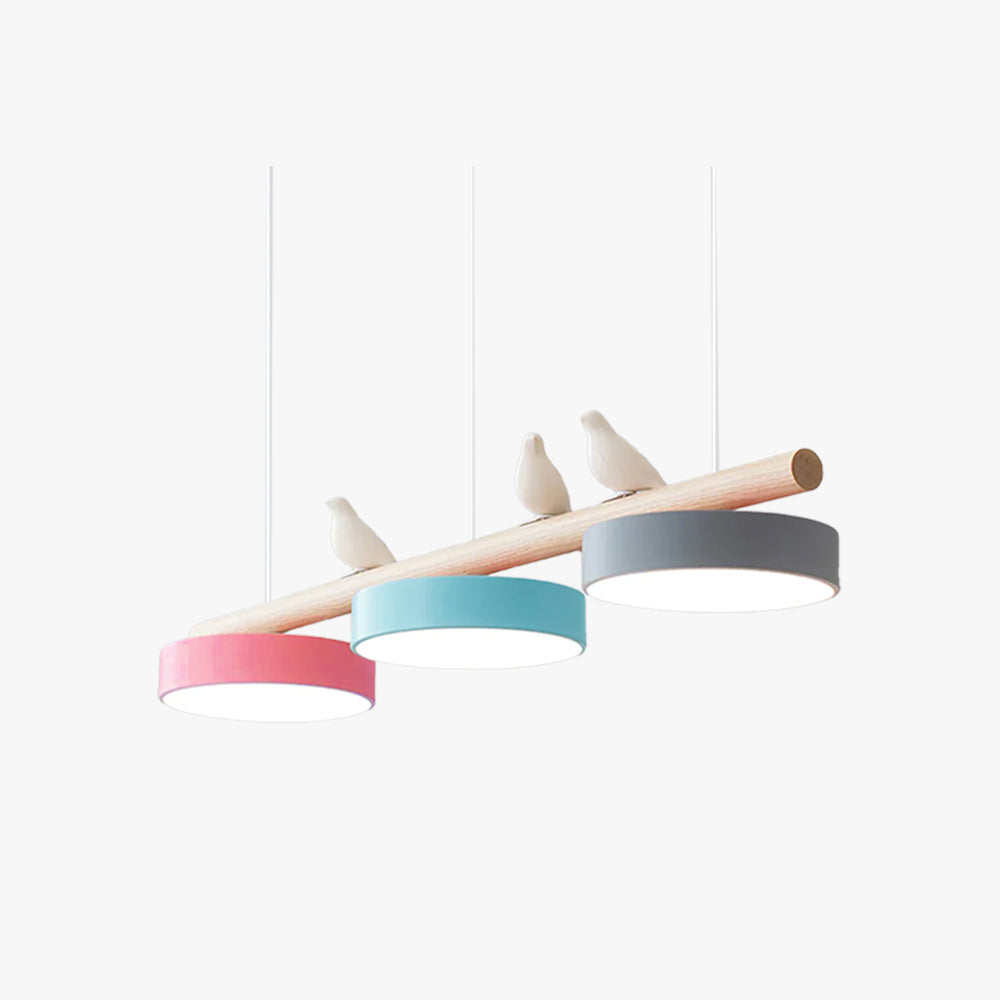 Suspension Oiseau - Bois & Résine | Clifféa