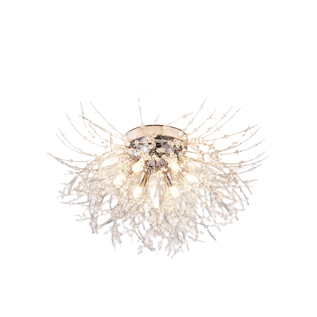 Plafonnier Cristal - Effet Boule de Feu | Dandéa