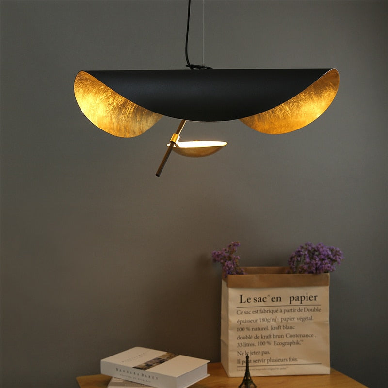 Suspension LED Design - Finition Cuivrée | Salonéa
