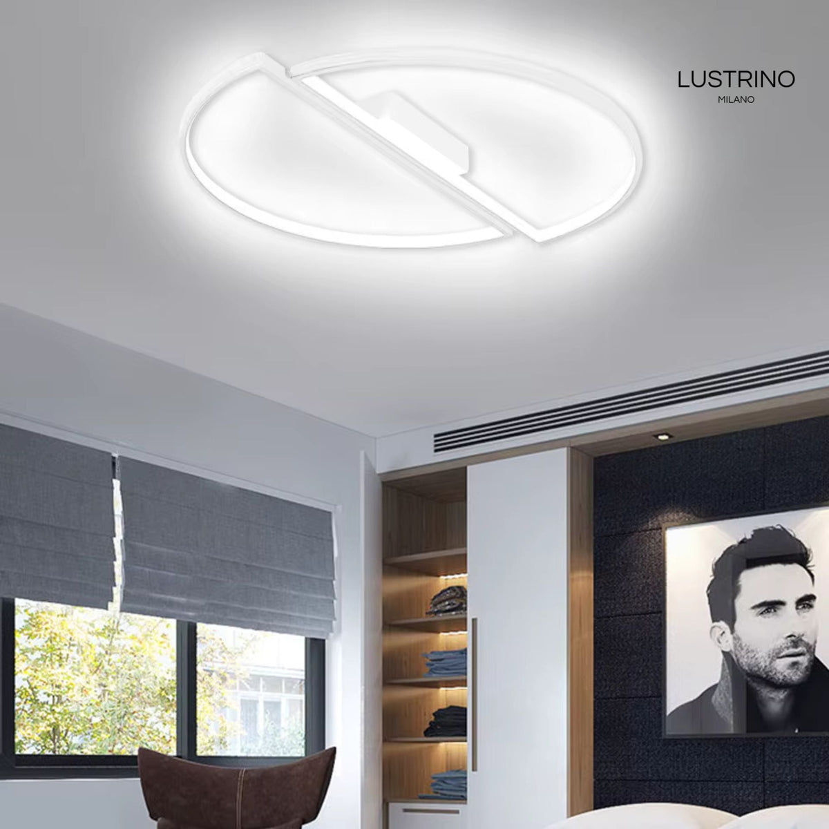 Plafonnier LED Chambre - Éclairage Tamisé | Ledona