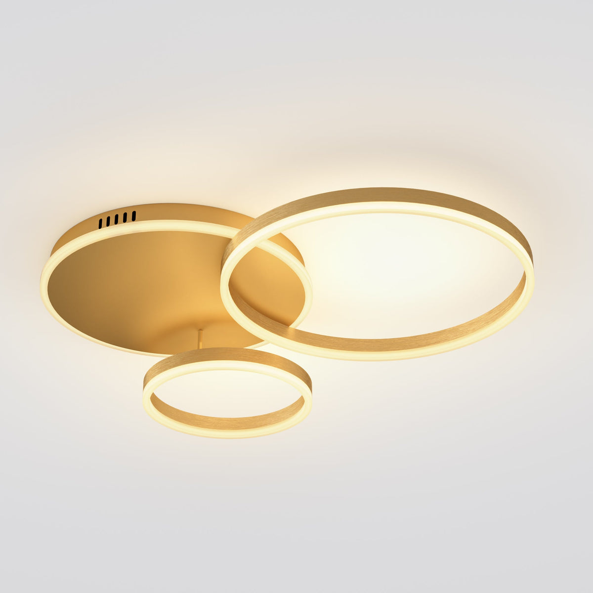 Plafonnier LED - Anneaux Décalés | Cercléa