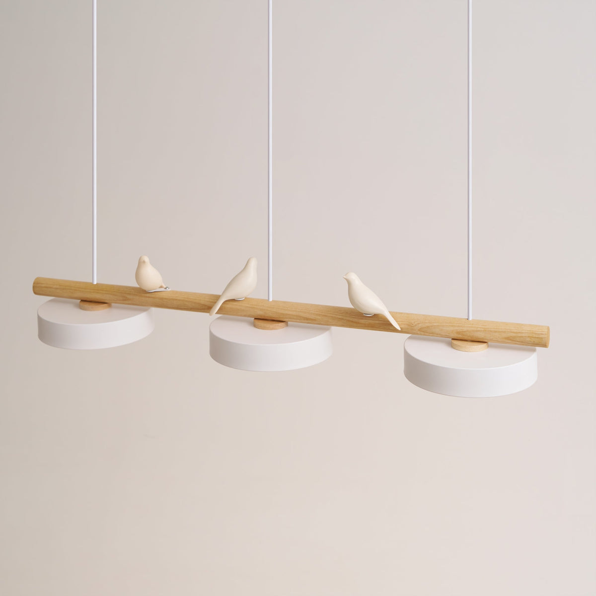 Suspension Oiseau - Bois & Résine | Clifféa