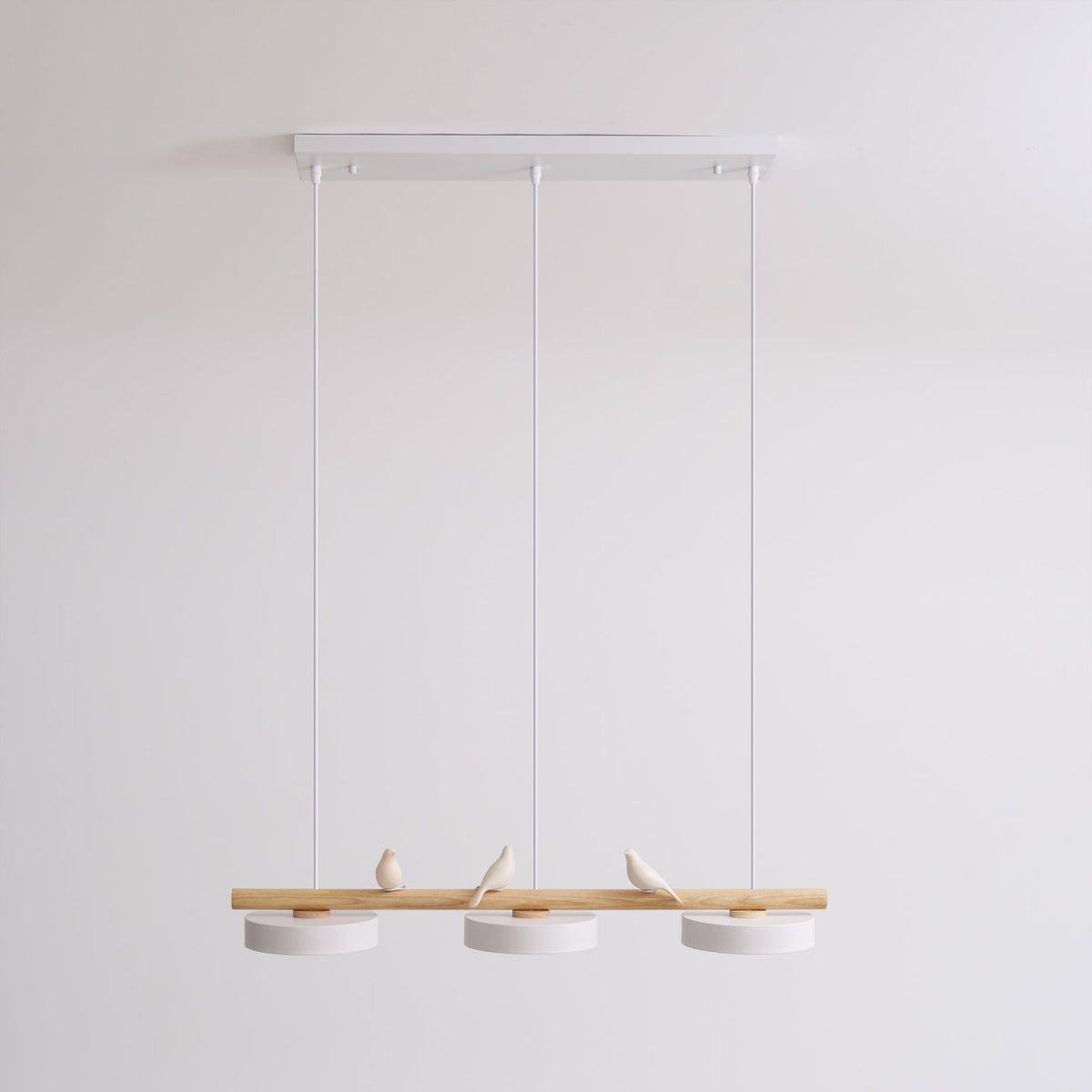 Suspension Oiseau - Bois & Résine | Clifféa