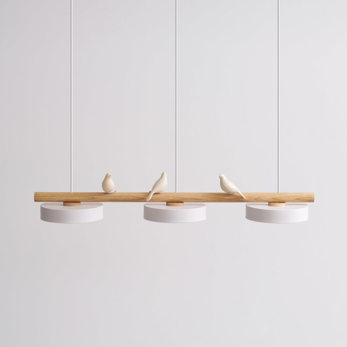 Suspension Oiseau - Bois & Résine | Clifféa
