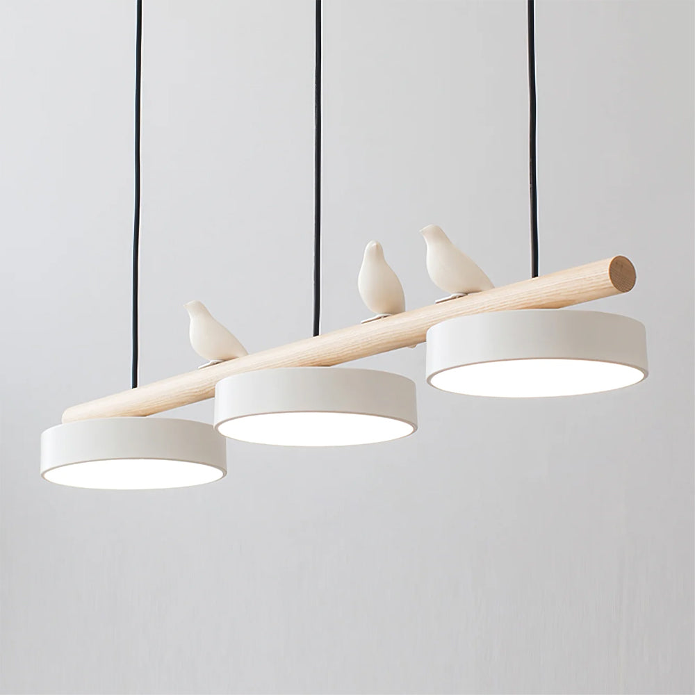 Suspension Oiseau - Bois & Résine | Clifféa