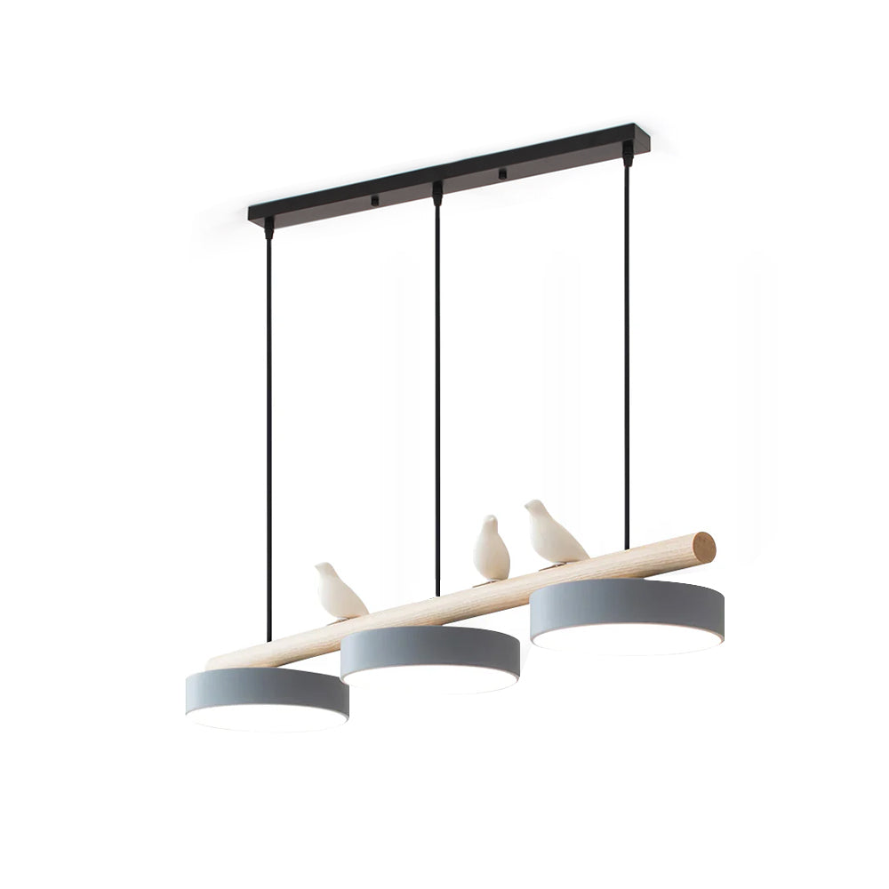Suspension Oiseau - Bois & Résine | Clifféa