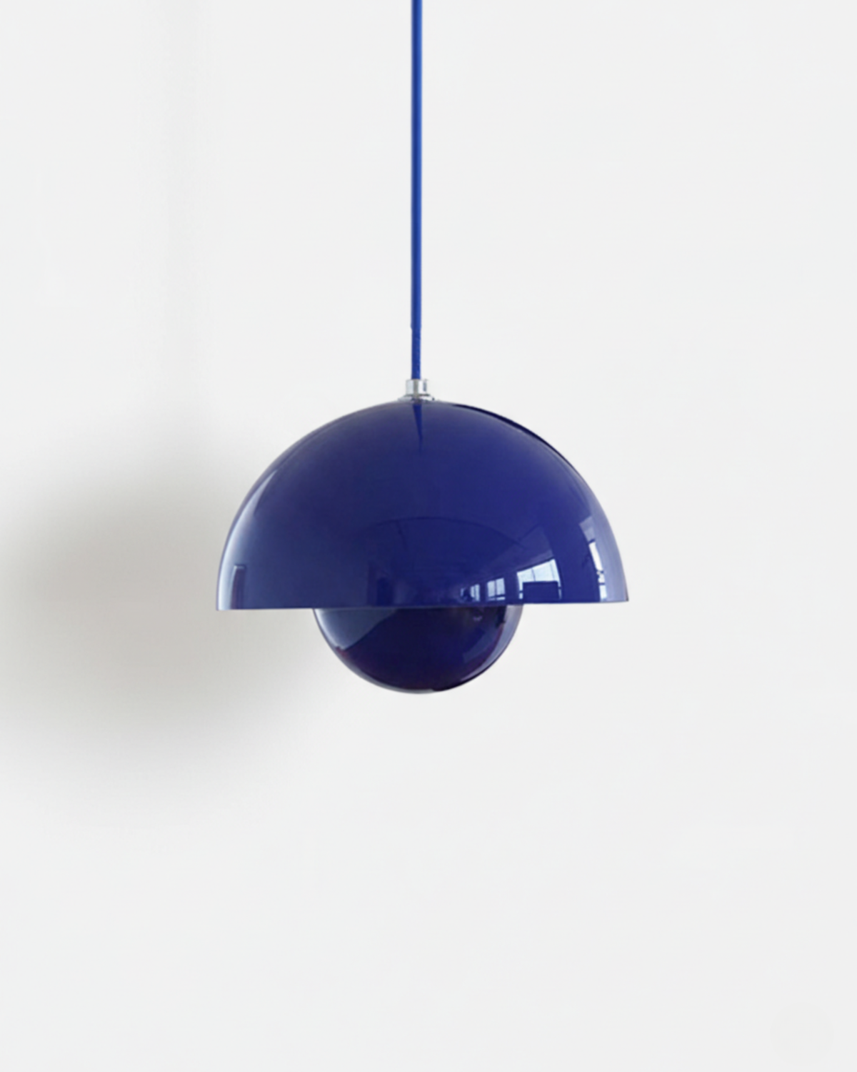 Suspension Space Age - Double Coupole Laquée | Nedéa