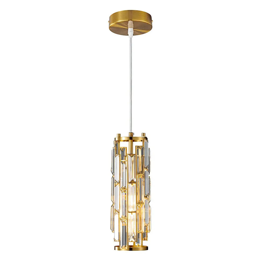 Lustre Cristal Fin - Élégance Élancée | Cascadia