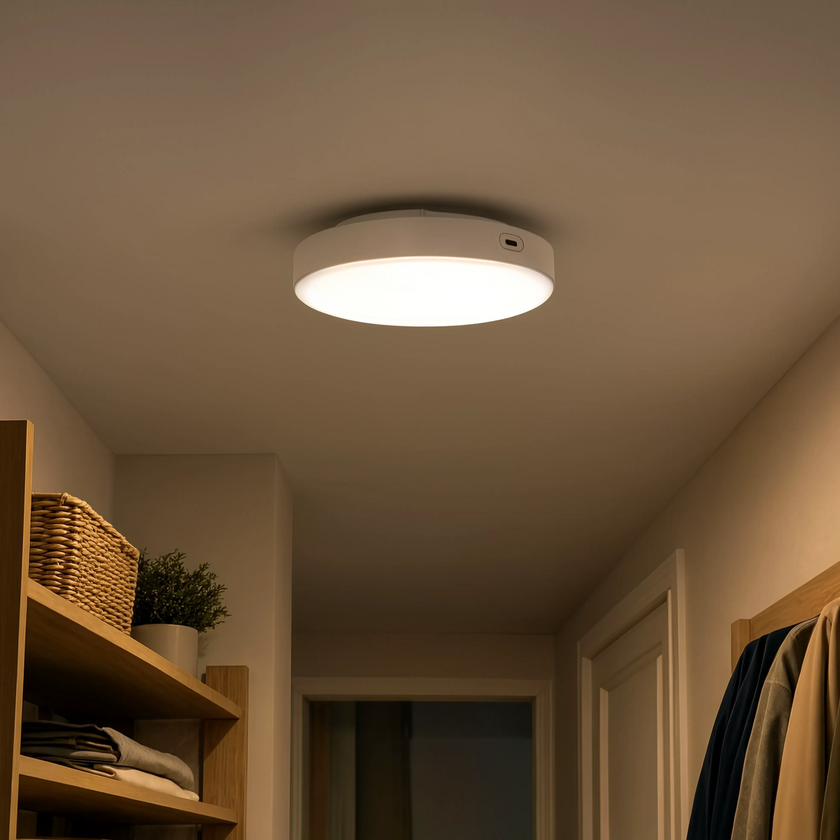 Plafonnier LED Autonome - Sans Câblage | Autonoma