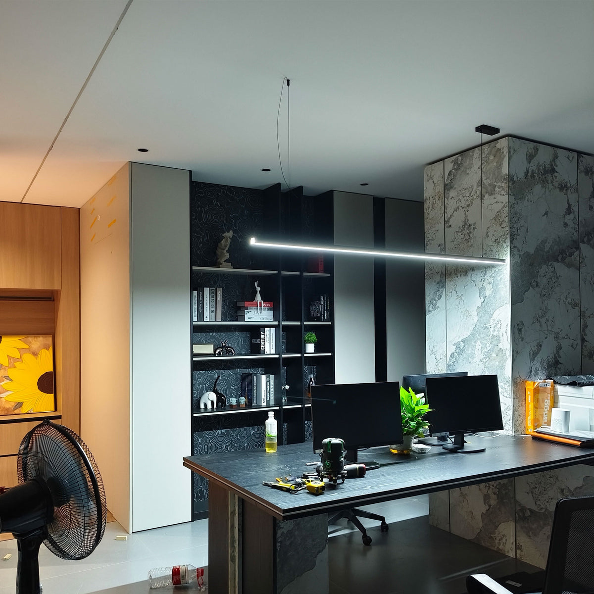 Suspension LED Extra-Longue - Ligne Épurée | Longéa