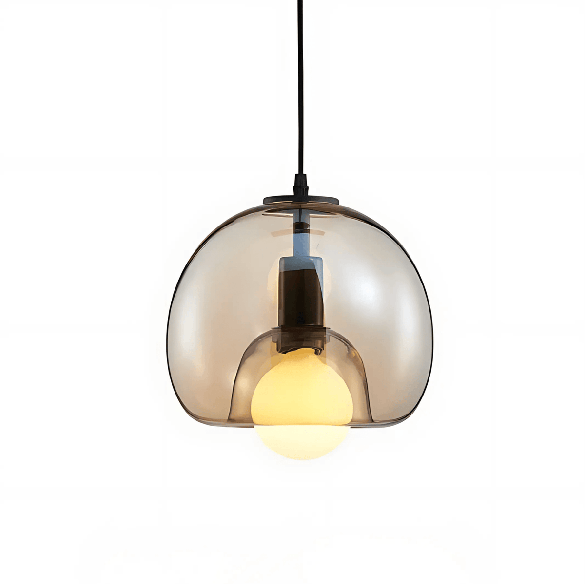 Suspension Verre Soufflé - Sphère Artisanale | Clydéa