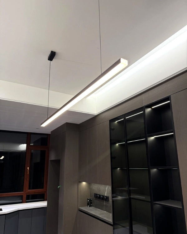 Suspension LED Extra-Longue - Ligne Épurée | Longéa