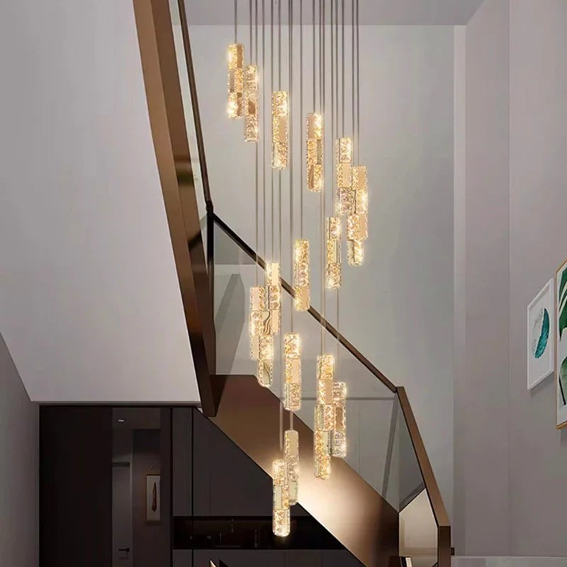 Lustre Spirale - Spécial Grande Hauteur | Hélissa
