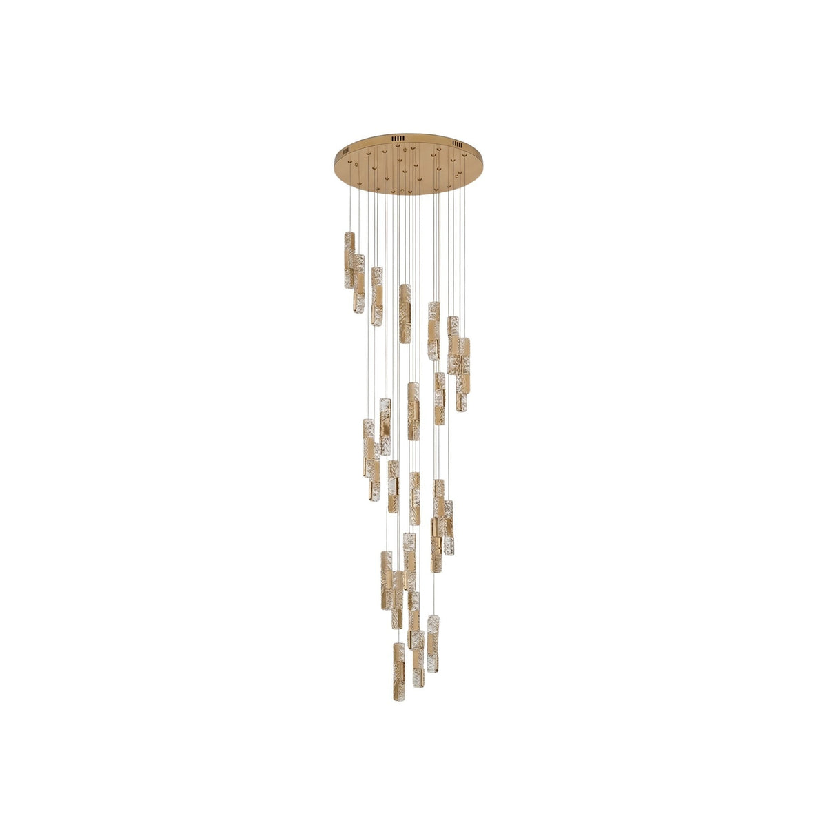Lustre Spirale - Spécial Grande Hauteur | Hélissa