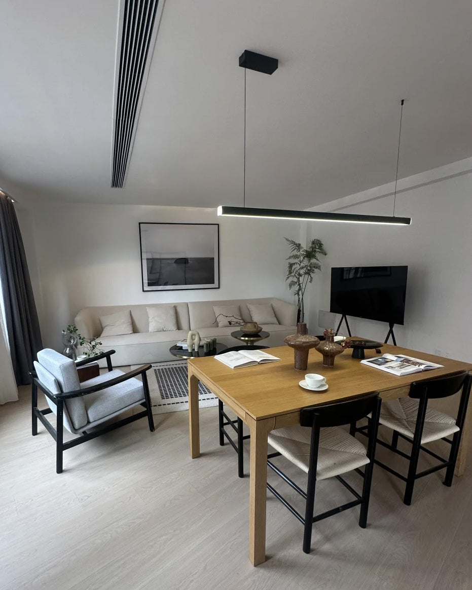 Suspension LED Extra-Longue - Ligne Épurée | Longéa