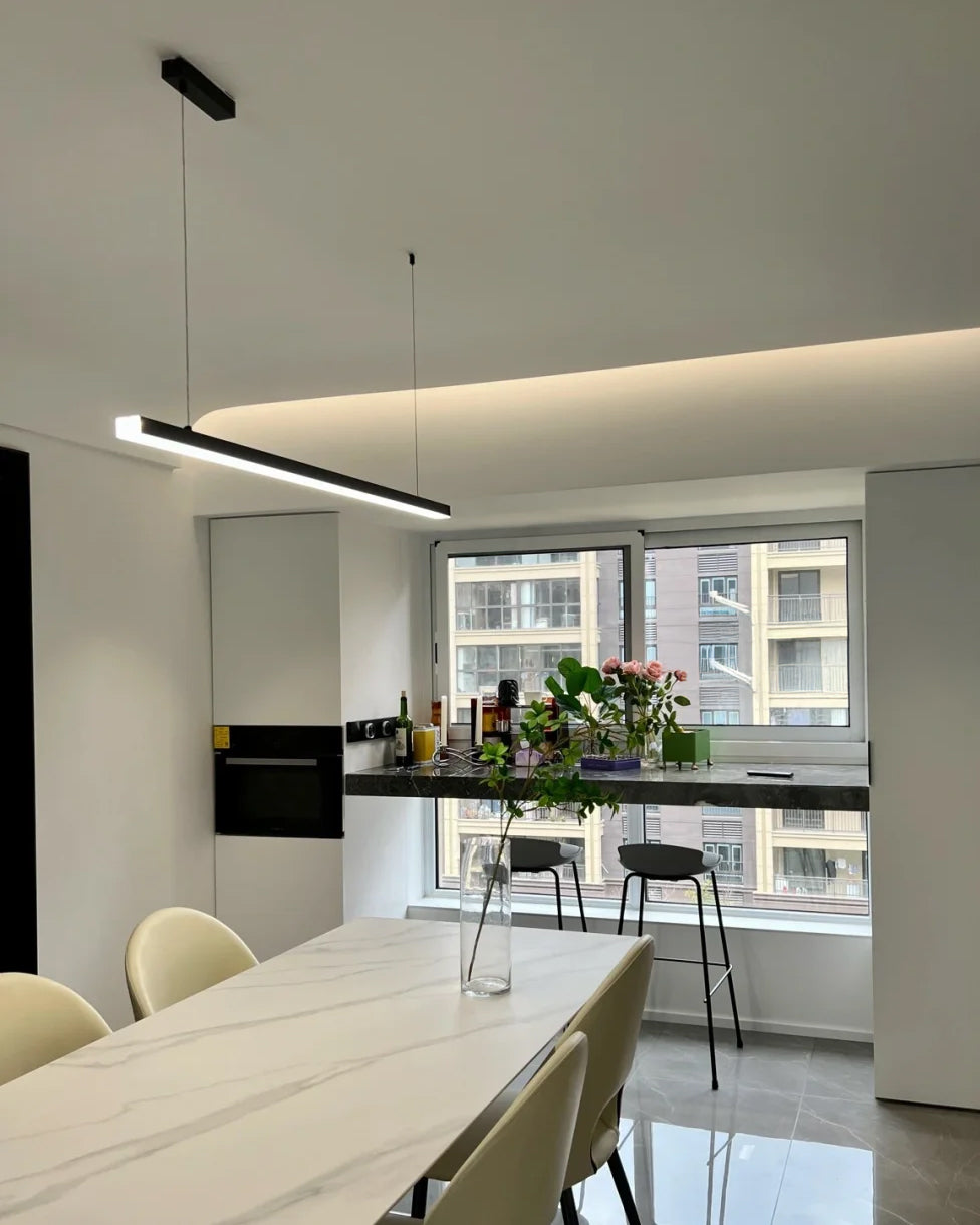 Suspension LED Extra-Longue - Ligne Épurée | Longéa
