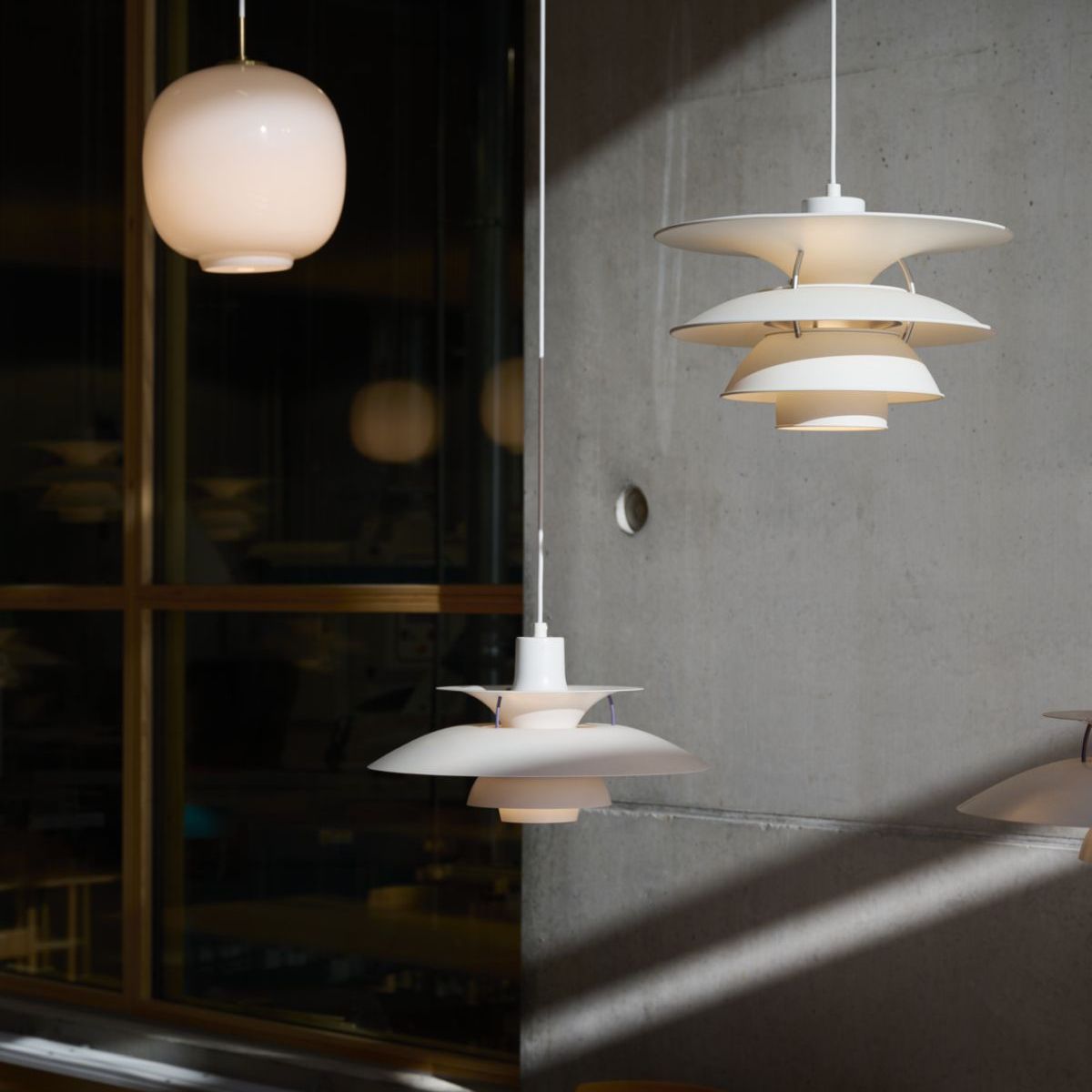 Suspension Scandinave - Trois Abat-jour Superposés | Phénia