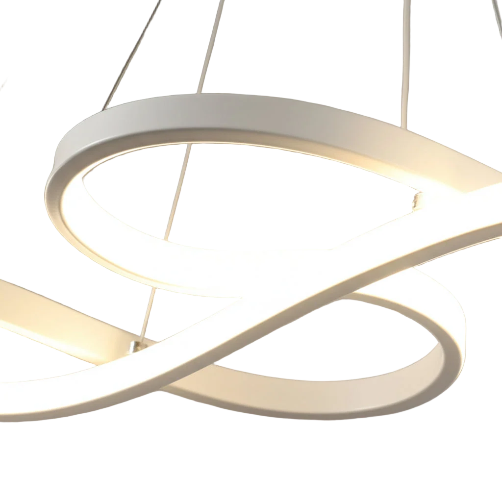 Lustre LED - Boucle Fluide | Éclisa