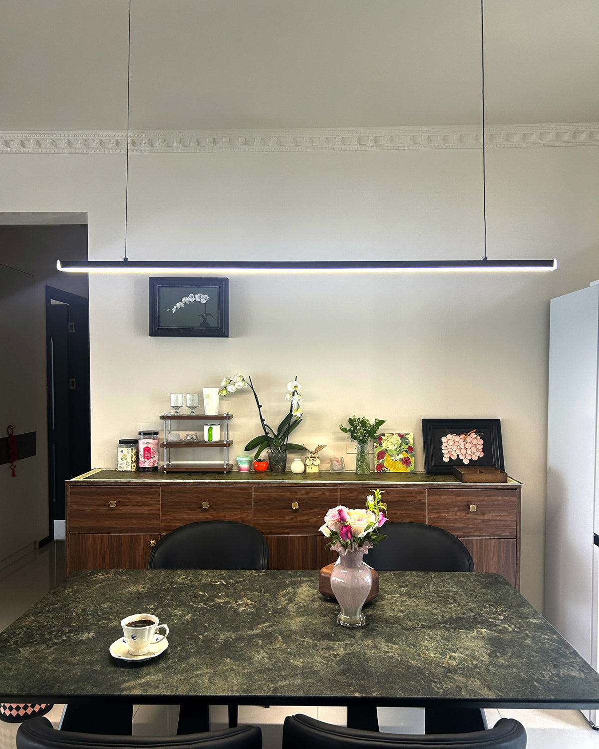 Suspension LED Extra-Longue - Ligne Épurée | Longéa