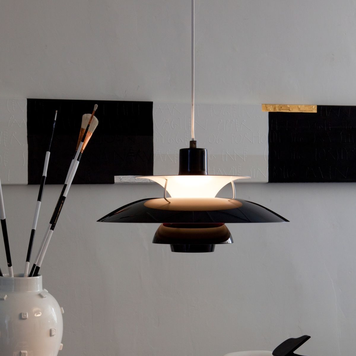 Suspension Scandinave - Trois Abat-jour Superposés | Phénia
