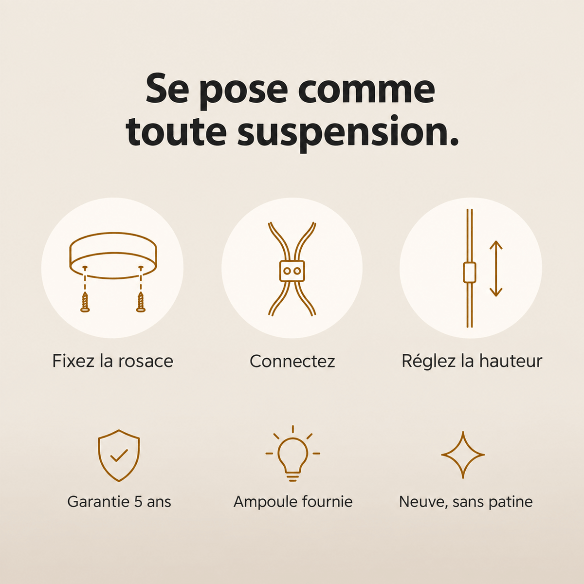 Suspension Rétro - Verre Coloré Opalin | Nolia