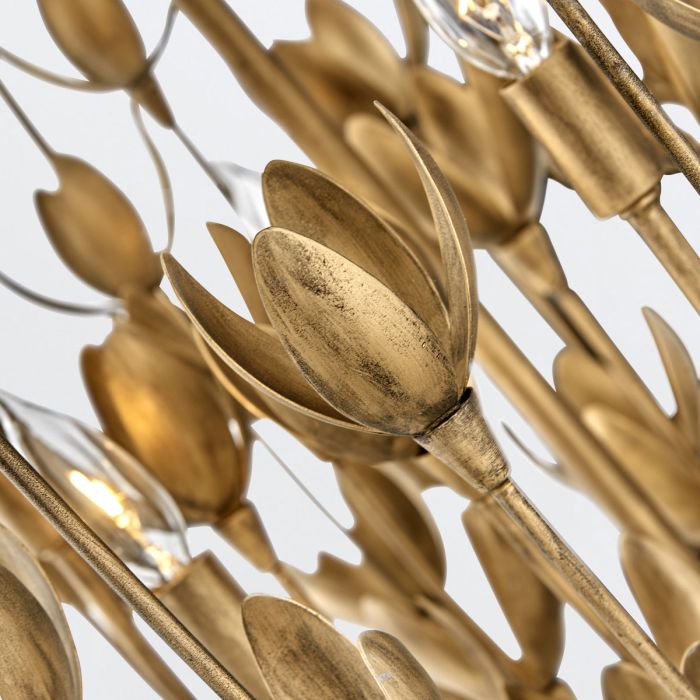 Lustre Moderne 6 Lumières - Or Bruni | Floréane