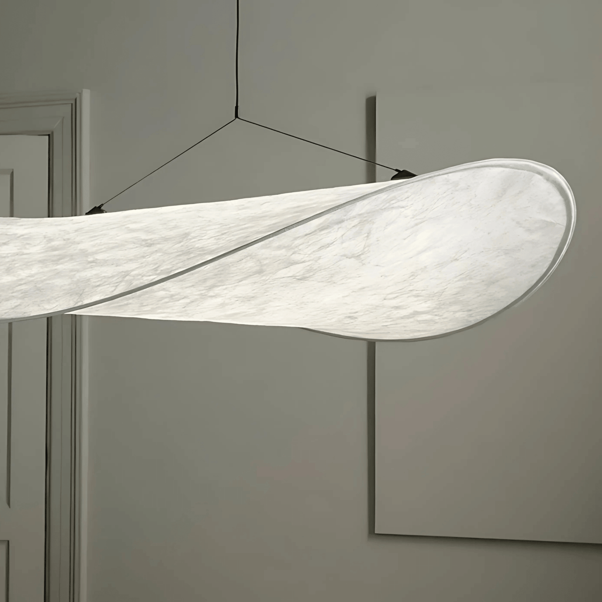 Suspension LED - Voile Sculptée | Sailéa